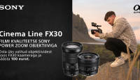 Eeltelli Sony FX30 koos valitud Sony Power Zoom objektiiviga ja säästa 100€