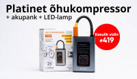 Kasulik vidin #419: Platinet kompressor-akupank-lamp PTC22