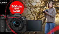 Avasta ja jäädvusta hetki Canon EOS R7 hübriidkaamera abil