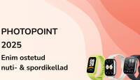 Photopoint TOP 10: need on 2025. aasta enim ostetud nutikellad, spordikellad ja aktiivsusmonitorid