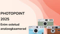Photopoint TOP 10: need on 2025. aasta enim ostetud analoogkaamerad