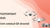 Photopoint TOP 10: vaata, millised olid 2025. aastal enim ostetud DJI droonid