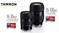 Tamron 16–30mm f/2.8 Di III VXD G2 ja Tamron 35-100mm f/2.8 Di III VXD pälvisid EISA auhinna